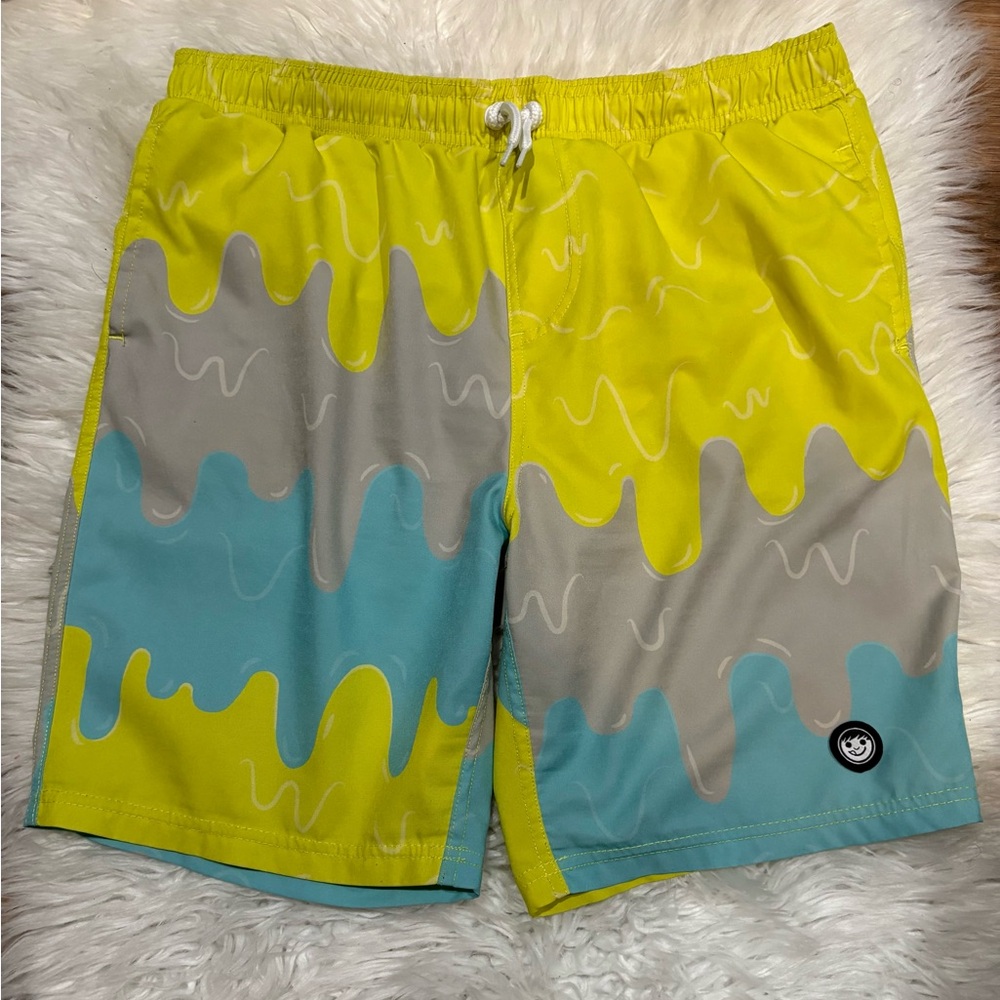 Neff Bright Yellow Swim Shorts